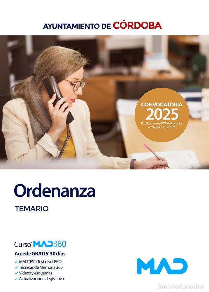 Libri: ORDENANZA TEMARIO AYUNTAMIENTO CORDOBA - AA.VV