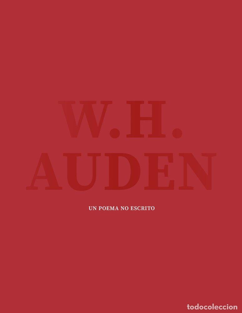 Livros: UN POEMA NO ESCRITO - AUDEN, W H