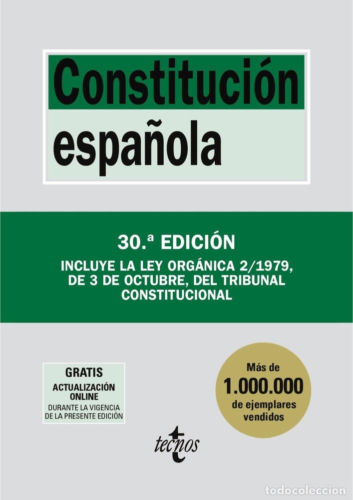 Libri: Constitucion espanola - Editorial Tecnos