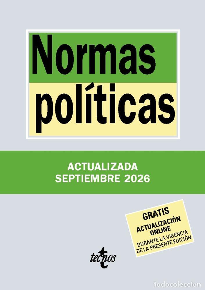 Livros: NORMAS POLITICAS - EDITORIAL TECNOS