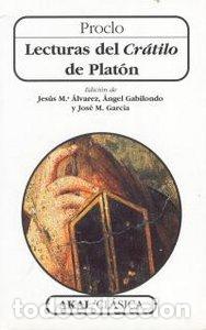 Livres: LECTURAS DEL CRATILO DE PLATON - PROCLO