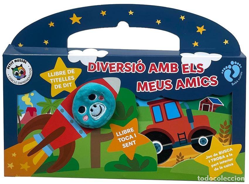 Livres: DIVERSI&Oacute; AMB ELS MEUS AMICS (CAIXA: 1 LLIBRE DE TITELLES+1 LLIBRE TOCA I SENT) - Catalan