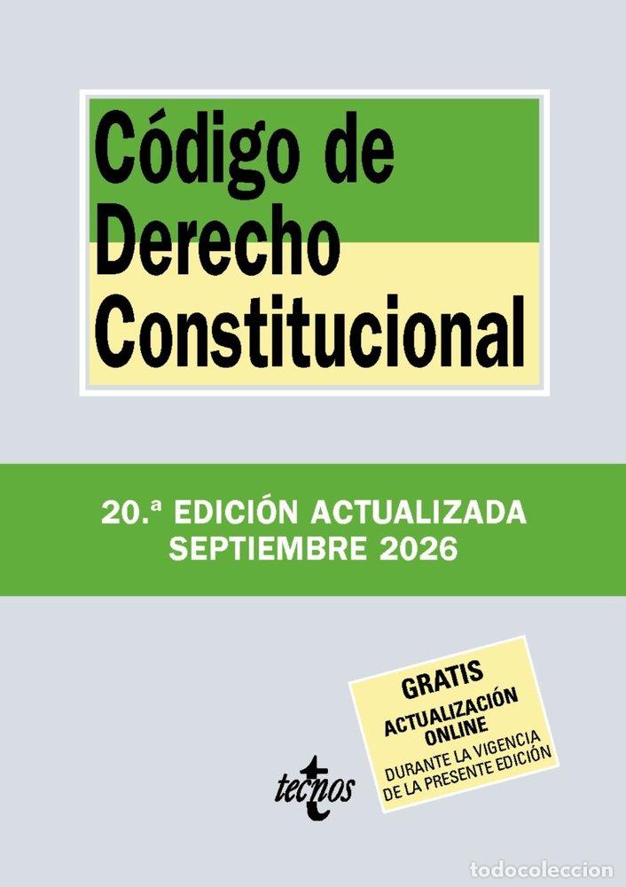 B&uuml;cher: CODIGO DE DERECHO CONSTITUCIONAL - EDITORIAL TECNOS