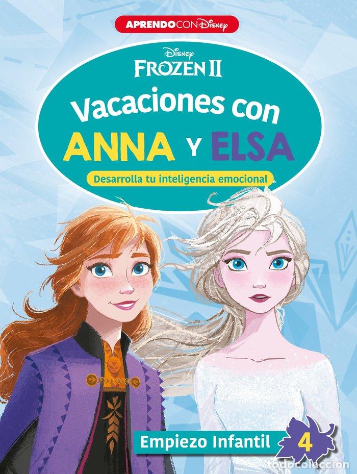 Libros: VACACIONES CON ANNA Y ELSA EMPIEZO INFANTI - DISNEY,