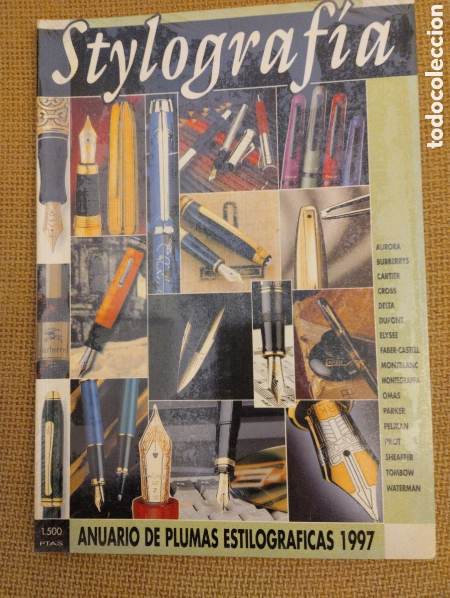 Libros: Anuario de plumas estilogr&aacute;ficas 1997