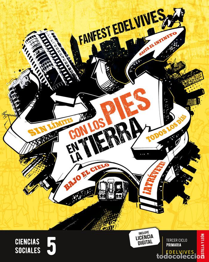 Libri: CIENCIAS SOCIALES 5&ordm;EP C.LEON 23 FANFEST - AA.VV