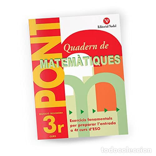 Libri: Pont ESO, matem&agrave;tiques, 3r exercicis fonamentals per preparar l'entrada a 4t curs d'ESO - Assumpci&oacute;