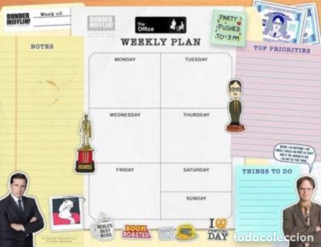 Libri: THE OFFICE: WEEKLY PLANNER NOTEPAD - INSIGHTS