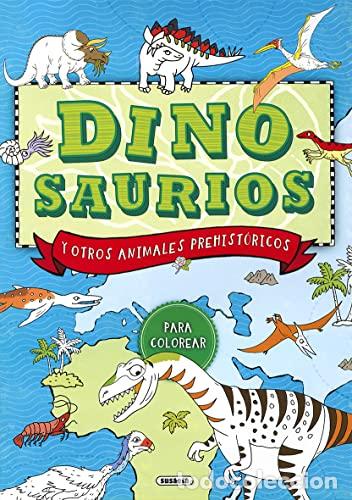 B&uuml;cher: Dinosaurios y otros animales prehist&oacute;ricos para colorear - Wisniewski, Krzysztof