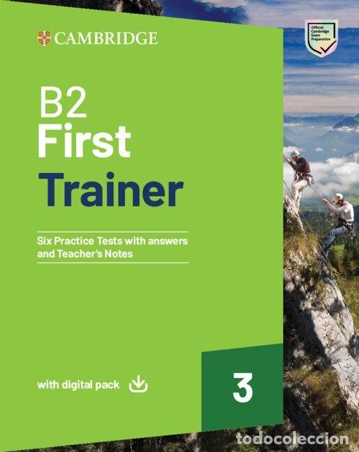 books: B2 FIRST TRAINER 3 TRAINER WITH ANSWERS WITH DIGITAL PACK - VARIOS AUTORES