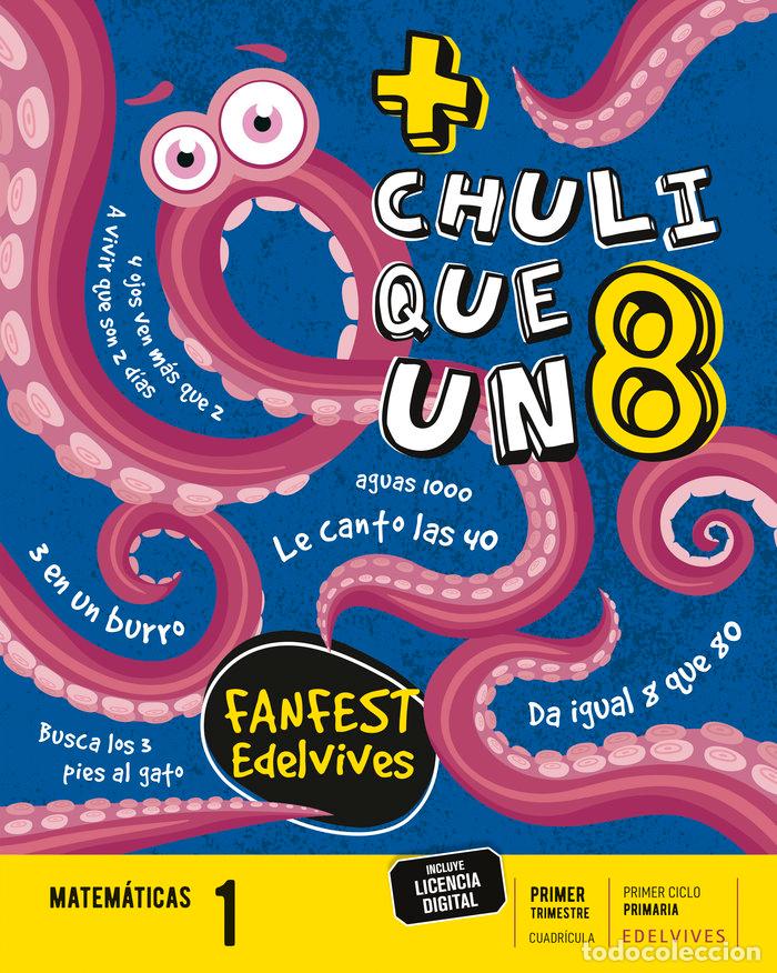 Libros: MATEMATICAS 1&ordm;EP CUADRICULA 22 FANFEST - AA.VV