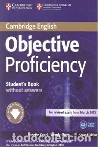 Libros: OBJETIVE PROFICIENCY ST 12 WITHOUT ANSWERS CAMIN0SD - CAPEL, ANNETTE