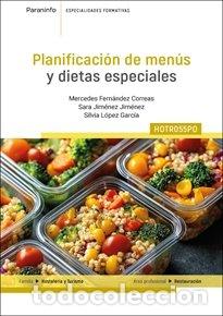 Libros: PLANIFICACION DE MENUS Y DIETAS ESPECIALES - FERNANDEZ CORREAS, MERCEDES