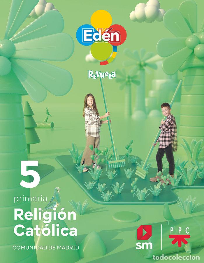 Libros: RELIGION 5&ordm;EP EDEN MADRID 22 REVUELA - AA.VV