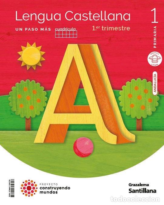 Libros: LENGUA 1&ordm;EP CUADRI.PASO MAS M.LIG.ANDALUCIA 23 CONST.MUN - AA.VV