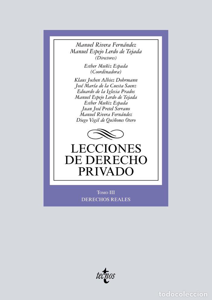 Libros: LECCIONES DE DERECHO PRIVADO - RIVERA FERNANDEZ, MANUEL