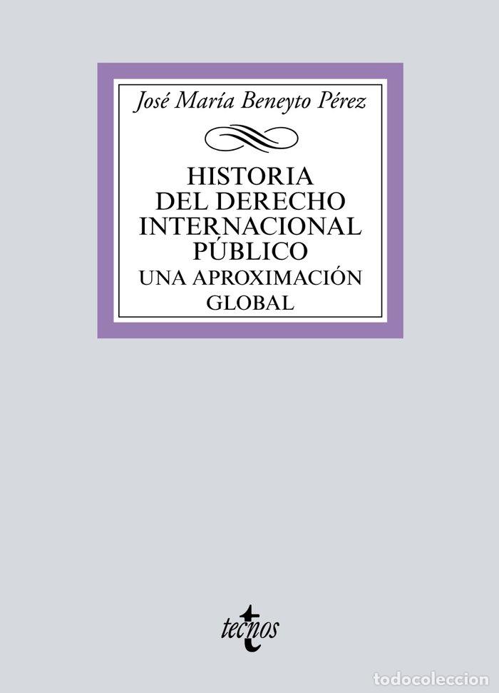 Livres: HISTORIA DEL DERECHO INTERNACIONAL PUBLICO - BENEYTO PEREZ, JOSE M&ordf;