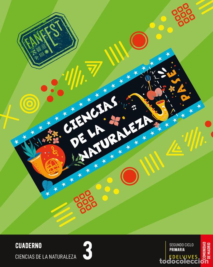 B&uuml;cher: CUADERNO CIENCIAS NATURALEZA 3&ordm;EP MADRID 23 FANFEST - AA.VV