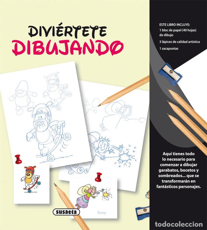 Libros: DIVIERTETE DIBUJANDO - SUSAETA, EQUIPO