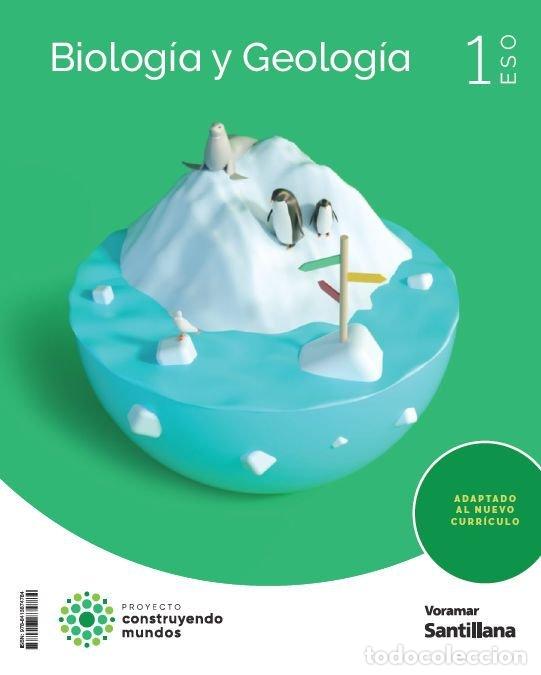 Libros: BIOLOGIA GEOLOGIA 1&ordm;ESO CASTEL/VALENC.24 CONSTRUYENDO MUNDO - AA.VV
