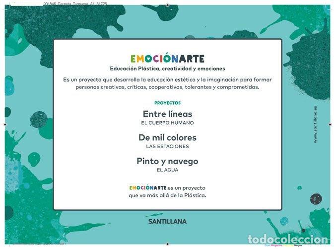 Livres: PLASTICA 1&ordm;EP CUAD+FICHAS TURQUESA 19 EMOCIONARTE - VARIOS AUTORES