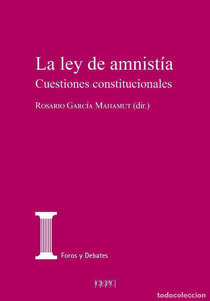 Libros: LA LEY DE AMNISTIA - VARIOS AUTORES