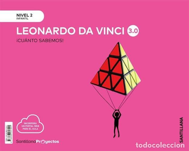 Libros: Leonardo da Vinci, nivel 2 Infantil &iexcl;Cu&aacute;nto sabemos! 3.0 - Pilar Garc&iacute;a Agull&oacute;