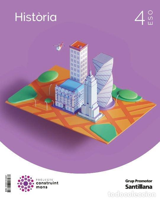 Livres: HISTORIA 4&ordm;ESO CATALAN 23 CONSTRUYENDO MUNDOS - AA.VV