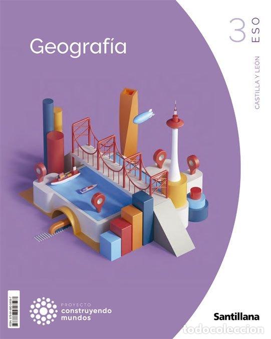 Livres: GEOGRAFIA 3&ordm;ESO C.LEON 23 CONSTRUYENDO MUNDOS - AA.VV
