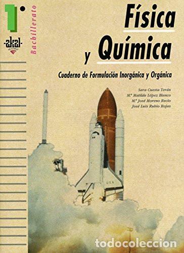 Livres: F&iacute;sica y qu&iacute;mica cuaderno de formulaci&oacute;n inorg&aacute;nica y org&aacute;nica - Sara Cuesta Ter&aacute;n