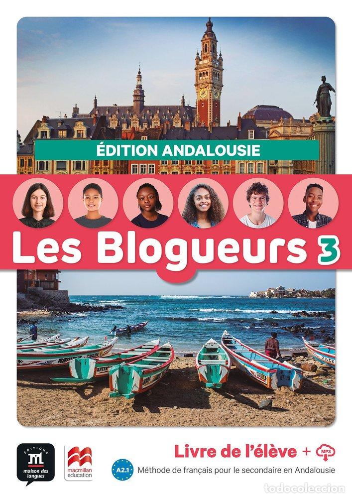 Livres: LES BLOGUEURS 3&ordm;ESO A2.1 LIVRE EPK ANDALUCIA 24 - AA.VV