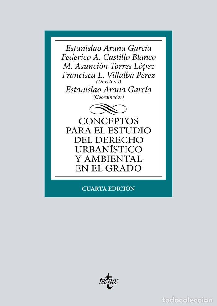 Livres: CONCEPTOS PARA EL ESTUDIO DEL DERECHO URBANISTICO Y AMBIENTA - ARANA GARCIA, ESTANISLAO