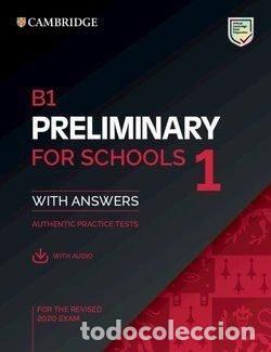Livres: B1 PRELIMINARY FOR SCHOOLS 1 REVISED EXAM FROM 2020 STUDENT - DESCONOCIDO