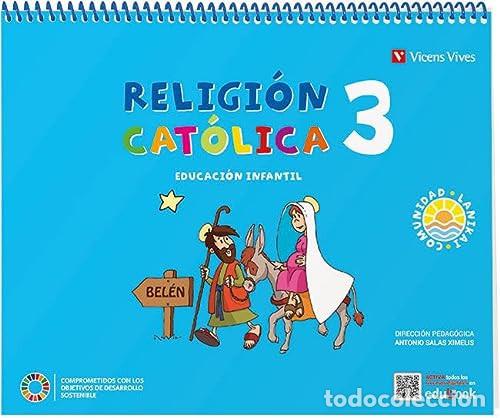 Libros: RELIGION CATOLICA 3 A&Ntilde;OS (COMUNIDAD LANIKAI) - Alvarez Rivera, Ricardo, Garrido Moreno, Gema, Robles
