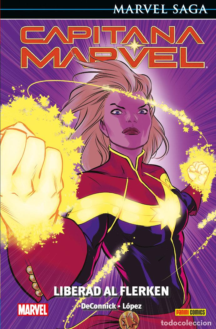 Libros: CAPITANA MARVEL 5 LIBERAD A FLERKEN - LOPEZ, DAVID