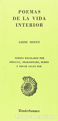 Libros: Poemas de la vida interior : versos revelados por Sprague, Shakespeare, Burns y EA Poe - Lizzie Dote