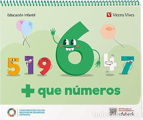 Libros: + QUE NUMEROS CUADERNO 6 - Miguel Foronda, M&ordf; Dolores