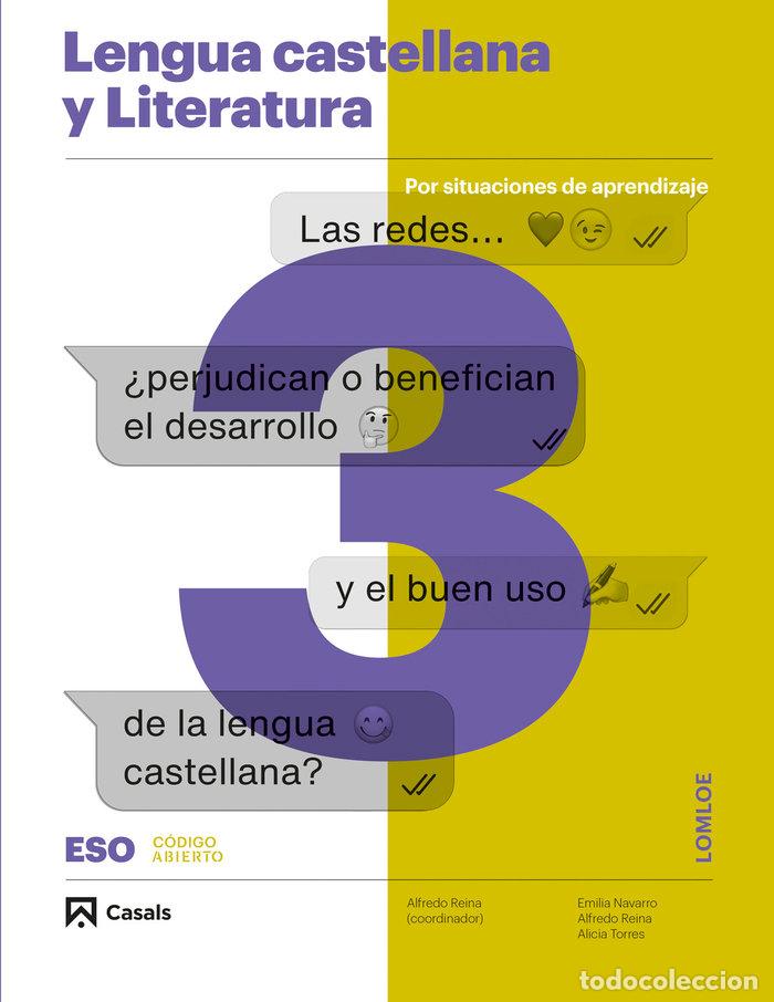books: LENGUA LITERATURA 3&ordm;ESO ANDALUCIA 24 CODIGO ABIERTO - AA.VV