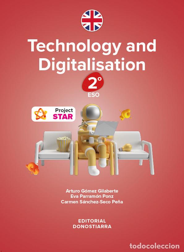 Libri: TECNOLOGY & DIGITALISATION 2&ordm;ESO 23 PROY.STAR - AA.VV