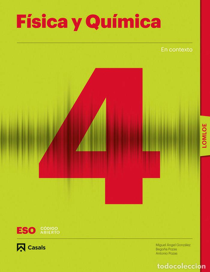 Livres: FISICA QUIMICA 4&ordm;ESO 23 LOMLOE CODIGO ABIERTO - AA.VV