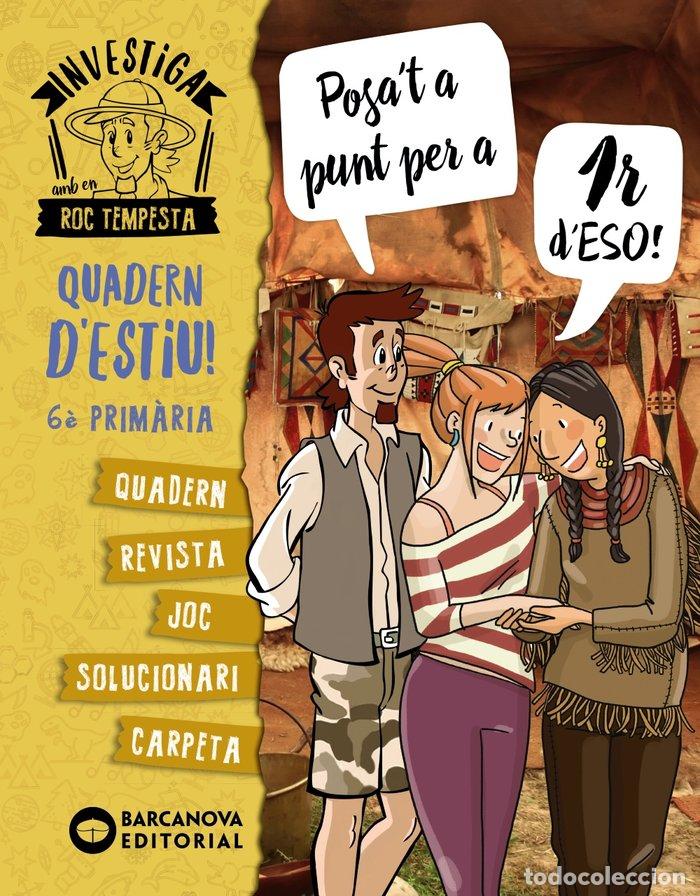 Libros: INVESTIGA AMB ROC TEMPESTA 6E POSAT A PUNT PER A 1R ESO - MURILLO GUERRERO, NURIA