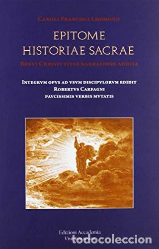 Livros: Epitome historiae sacrae - Charles Fran&ccedil;ois Lhomond
