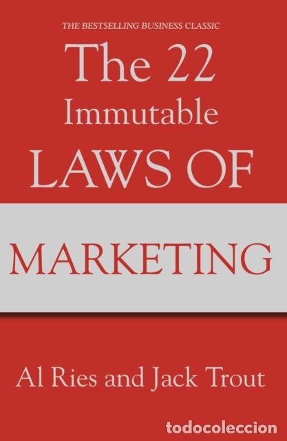 Libros: THE 22 IMMUTABLE LAWS OF MARKETING - AL RIES