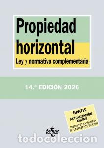 Libros: Propiedad horizontal - Editorial Tecnos - Foto 1