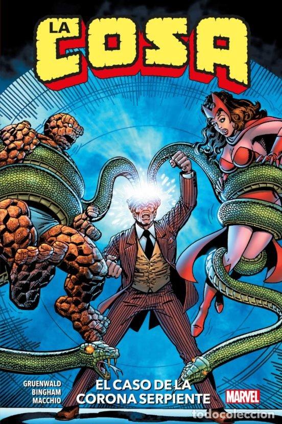 Livres: LA COSA EL CASO DE LA CORONA SERPIENTE - GEORGE PEREZ, MARK GRUENWALD, JERRY BING