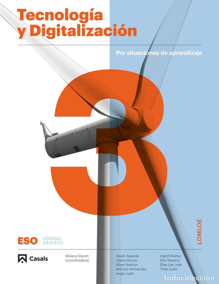 Libri: TECNOLOGIA DIGITALIZACION 3&ordm;ESO ANDALUCIA 24 CODIGO ABIERTO - AA.VV