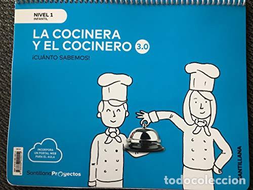 B&uuml;cher: La cocinera y el cocinero, nivel 1 Infantil &iexcl;Cu&aacute;nto Sabemos! 3.0 : Santillana Proyectos - Unknown
