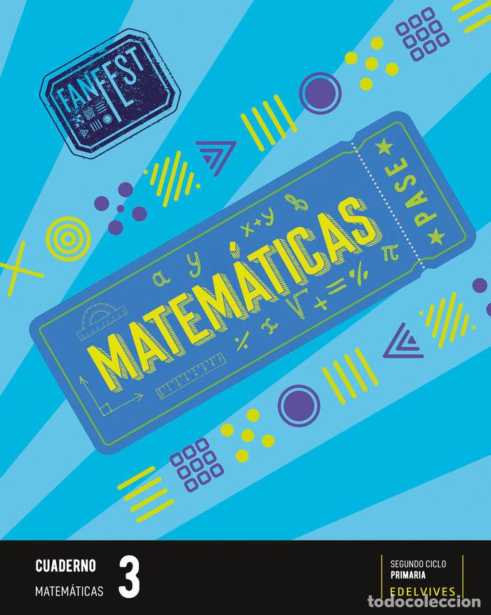 Libri: CUADERNO MATEMATICAS 3&ordm;EP 22 FANFEST - AA.VV