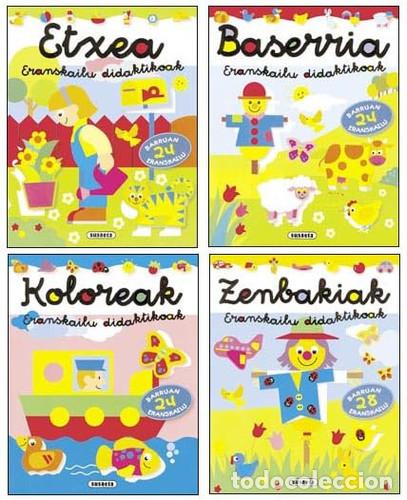 Libros: Eranskailu didaktikoak (4 titulu) - Susaeta, Equipo