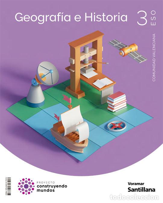 Libri: GEOGRAFIA 3&ordm;ESO CAST./VALENC. 22 CONSTRUIM MONS - AA.VV